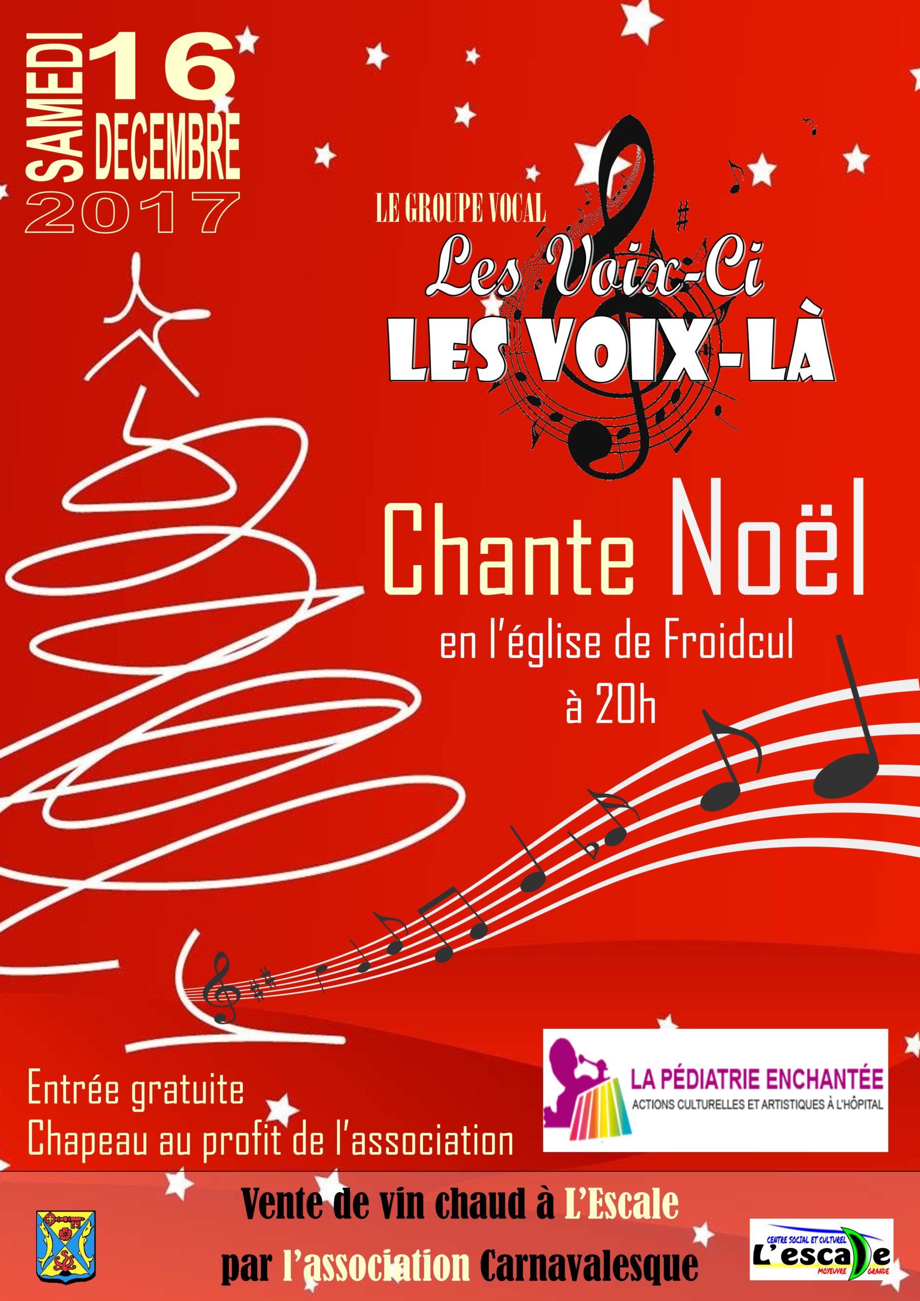 affiche concert de noël 2017